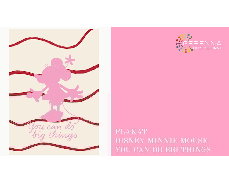 Plakat Disney Minnie Mouse You can do big things